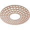 Ekena Millwork Fink Wood Fretwork Pierced Ceiling Medallion, Cherry, 18"OD x 6 1/2"ID x 3/8"T CMWP18X18X0375FFCH - alternate 3
